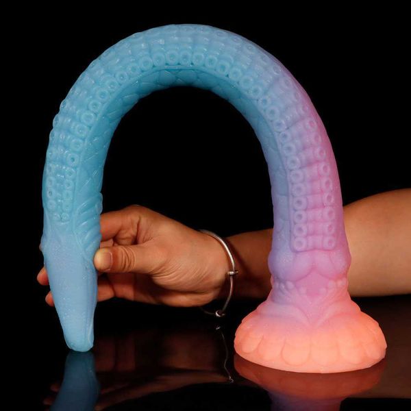 Dildos/Dongs Big Snake Element Long Anal Plug Dildo Dildo per donne masturbatori Masturbati Plug del dilatatore Anus Ustica Coppa Sex Sex Toys per adulti HKD230816