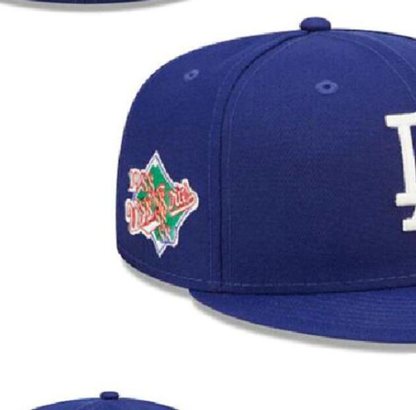 Hats de snapback de beisebol masculino clássico Royal Blue Hip Hop Los Angeles Black la Sport Caps Caps Chapeau Gray Stitch Heart 