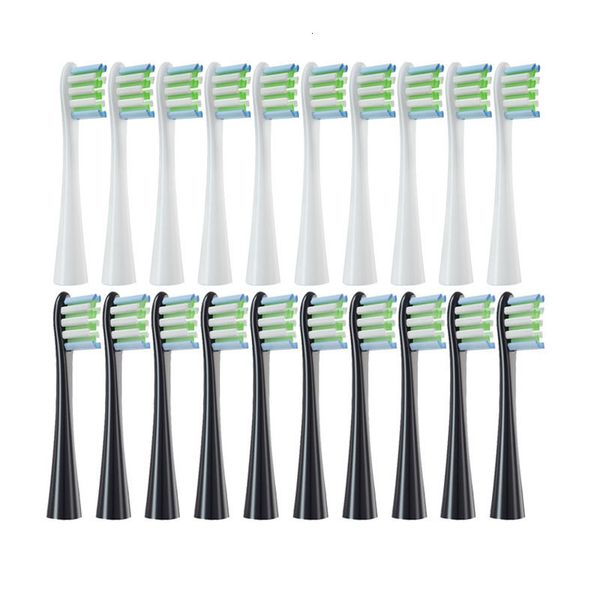 Зубная щетка для замены щетки для Oclean X X Pro Z1 One Air 2 SE Sonic Electric Electric Electric Electric Electric Electric Electric Electric Electric Electry Tooth Soft Dupont Cristles 10 PCS 230518