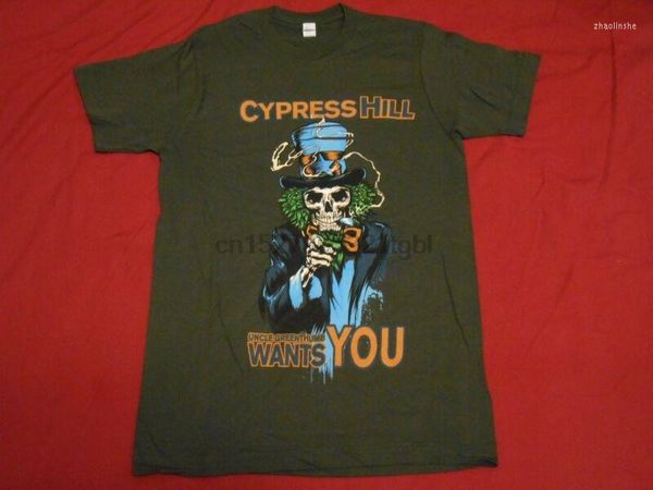 Mens T Shirt Cypress Hills - Yeşil Amca T -Shirt