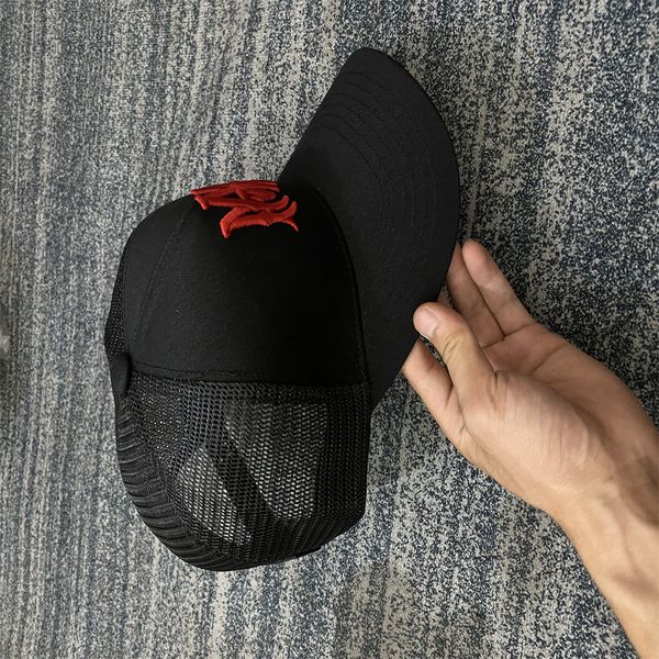 Yüksek kaliteli beyzbol şapkası MA logosu moda tasarımcıları ile son top kapakları şapka moda kamyoncu kapağı