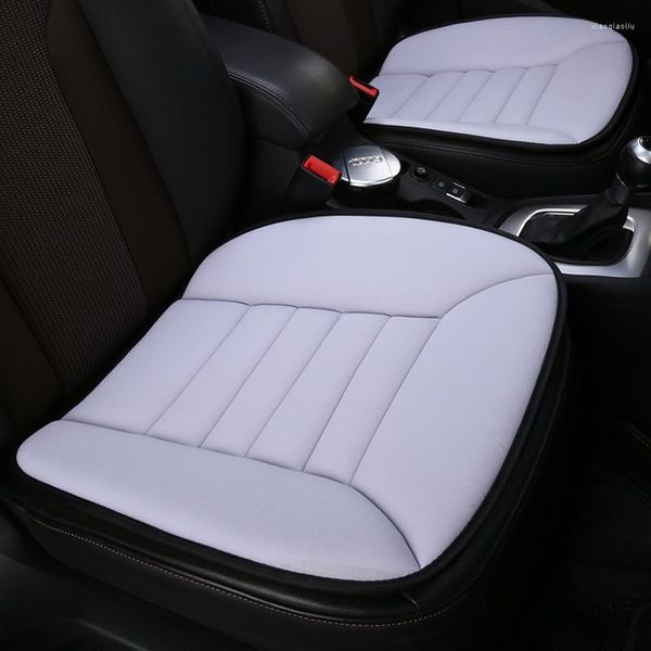 Capas de assento de carro Cappa de espuma de memória Four Seasons Seats Front Cashion não tecido Protetor Batcle Pad Tamanho Universal para Cuidado