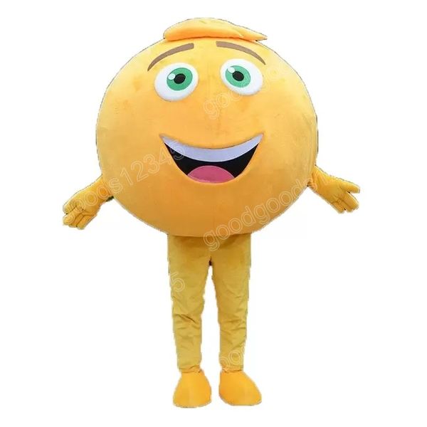 Mascote de feijão amarelo de halloween trajes de festas de natal carnaval carnaval publicitário de aniversario