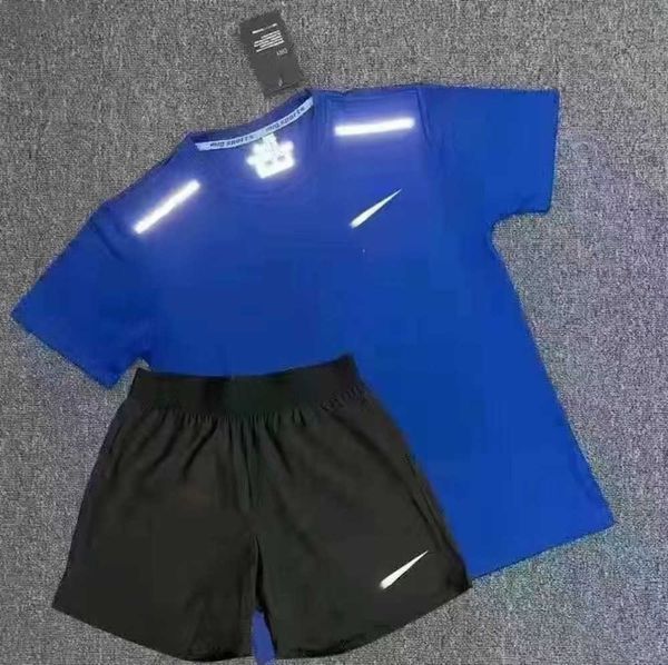 chándal para hombre verano secado rápido conjunto camiseta trapstar deportes estudiante entrenamiento atletismo hombres corriendo baloncesto ropa deportiva tamaño asiático M-5XL Alta calidad2023