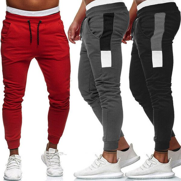 Mens Pants Moda Track Uzun Pantolon Terz Fitness Egzersiz Joggers Sweetpants Sonbahar Bahar Günlük Gym 230519