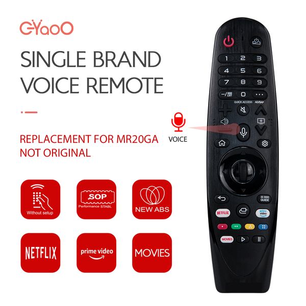 Telecomando intelligente MR20GA ANMR19BA Magic Voice TV sostitutivo per LG ANMR18BA MR20BA con funzione cursore 230518