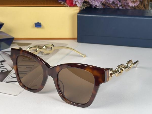 Fashion Lou top coole Sonnenbrille 5A L Z1631W Edge Cat Eye Brillen Rabatt Designer Damen Acetat 100 % UVA/UVB mit Brillentasche Box Fendave mit Originalverpackung