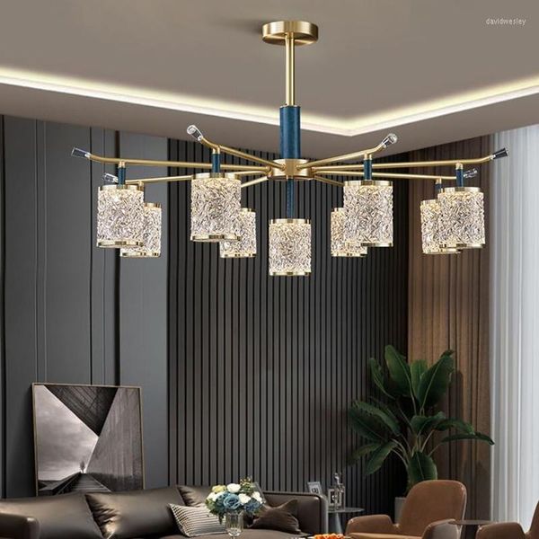 Candeliers Nórdicos Luxo Luxo Cristal Lustlier Todos os Dining Pós-Moderno Moderno Pós-Moderno Criativo Individualidade Chinesa Chinesa