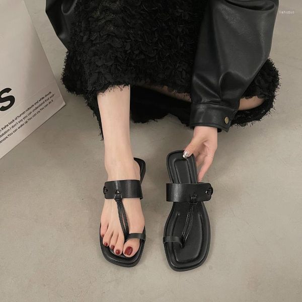 Hausschuhe Sommer Flip-Flops Mode Koreanische Version Anti-slip Flache Sandalen Für Frauen Casual Römischen Strand Schuhe Zapatos Mujer
