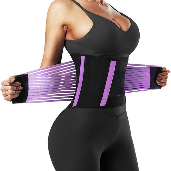 Shapers da donna Allenatore per la vita da donna Body Shaper Faja Guaina dimagrante Donna Pancia piatta Trimmer Corsetto Cintura fitness Cincher Wrap Workout Gaine 230519