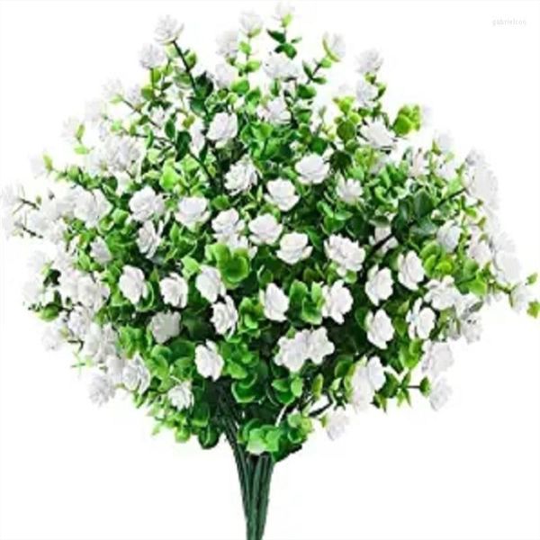 Dekoratif çiçekler yüksek kaliteli yapay çiçek küçük gül ev oturma odası bahçe ofis dekorasyon diy düğün sahte düzenleme
