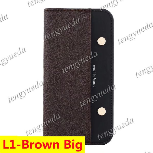 Custodie per telefoni a portafoglio di stilista per iPhone 15 15pro 14 14pro 14plus 13 13pro 12 pro max Custodia per cellulare di lusso con tasca monogramma in pelle PU