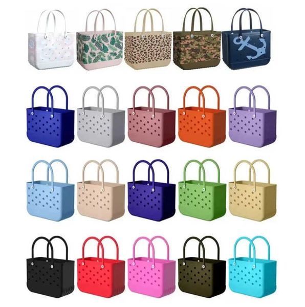 23sss novas cestas de armazenamento Eva Totes Bolsas de praia ao ar livre CAMO para leopardo extra grande capacidade de moda feminina Capacidade de moda Bolsas de verão Férias FY5224