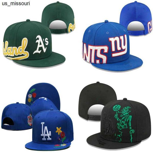 Ball Caps 2023 New Fashion Snapbacks Cappelli regolabili Berretti piatti regolati Ossa semichiuse Commercio all'ingrosso LAS Gorras J230520