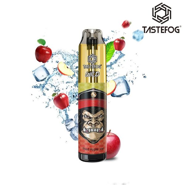 10 normal lezzetler Tastefog Wild 7000 Puflar Tek kullanımlık vape kalem 20mg yanıp sönen RGB LED 850mAh şarj edilebilir tek kullanımlık mini e-sigara