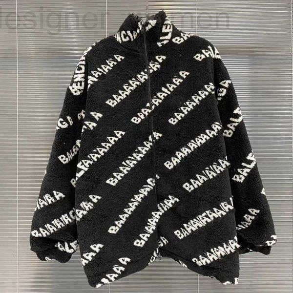 Giacche da uomo Designer Uomo Moda Donna Piumino invernale Uomo Cappotto classico reversibile Donna Cappotti modello lettera di lana M-XXL YJB5