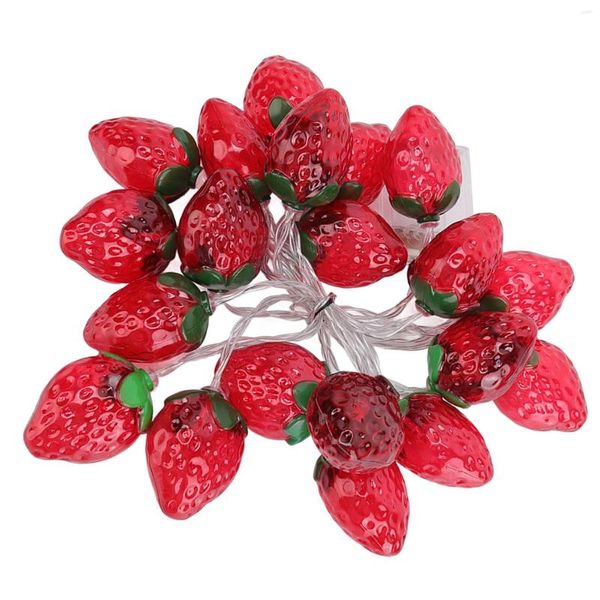 La stringa di frutta LED per stampi da forno illumina il bellissimo basso consumo energetico da 9,8 piedi 20 LED per contatori da cucina per feste a tema