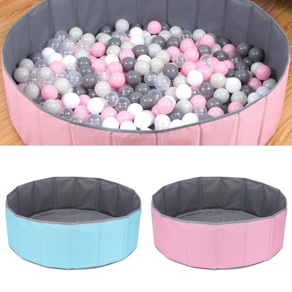 Baby Rail складные игрушки Ball Pool Portable House Ocean Indoor Games Kids Debily Decor Disply Dritety Birthday Gift 230520