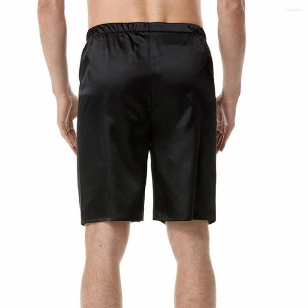 Herren-Shorts, einfacher Herren-Pyjama, einfarbig, schützendes Polyester, Sommer-Nachtwäsche