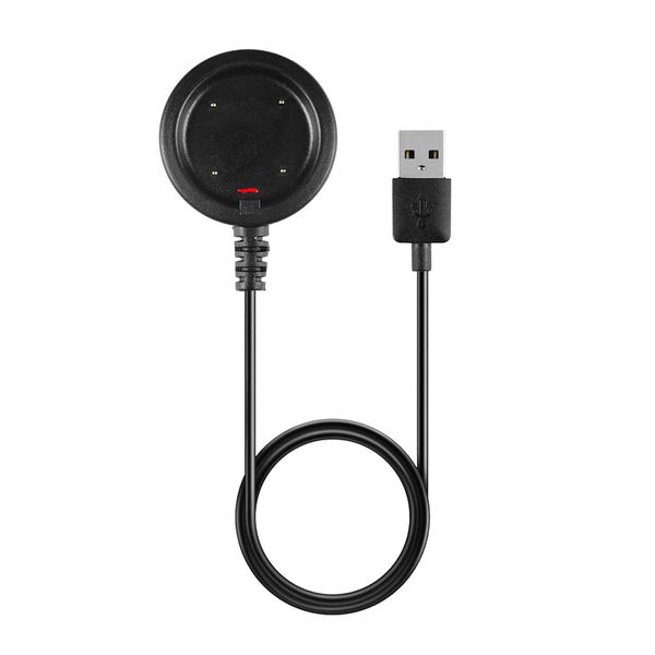 Carregador usb magnético de 1m, cabo de carregamento rápido para polar ignite/vantage v2/v/m/grit x, base de carregamento para relógio inteligente