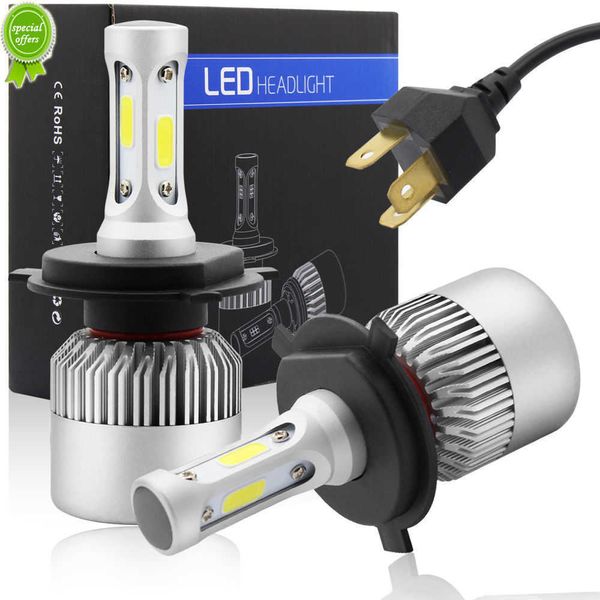 Neue 2PCS 70W Auto Scheinwerfer Lampen LED 8000LM H1 H11 H4 H7 9005 9006 Scheinwerfer Kit LED lampen DC9-32V Nebel Lichter für Auto Lkw SUV RV