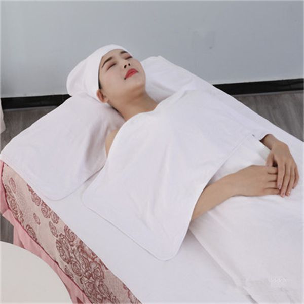 Toalha de banho de microfibra branca de 200x120cm, super grande, macia, alta absorção e secagem rápida, toalha de banho de hotel salão de beleza