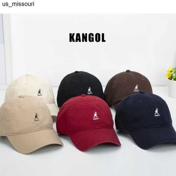 Ball Caps Kangroo Water Wash Berretto da baseball Summer Kangaroo Cap Soft Top Tidal Sunshade Super Hot Hat J230520