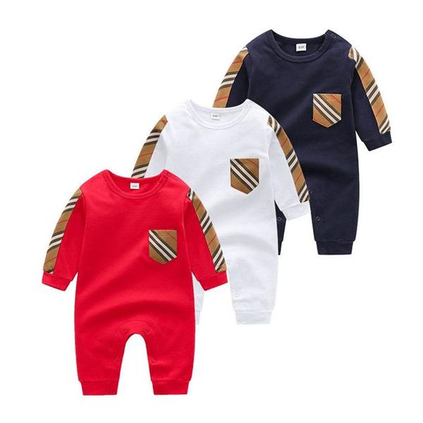 Pagliaccetti Estate Neonati Abbigliamento Tuta a maniche corte Pagliaccetto nato Vestiti per ragazzi Toddler Infant 024 Drop Delivery Bambini Maternità Salto Dhh7V