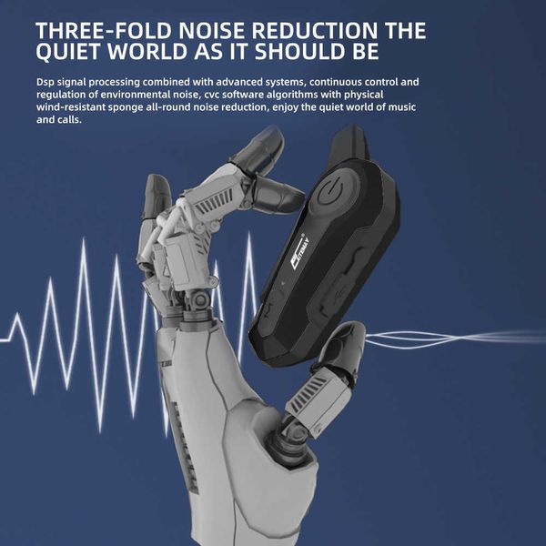 Araba Araba Moto Kask 1000m İnterkom Kulaklık Bluetooth 5.0 Motosiklet Kulaklıkları Kablosuz İnterpheal Hoparlör Kulaklık Handfree Arama