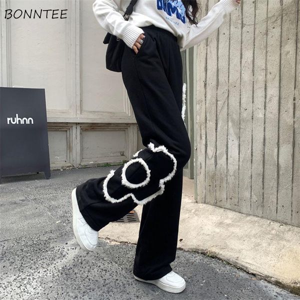 Capris lässige Hosen Frauen Frühling Neues Straight Design Midwaist Lovely Street Wear Korean Style College Allmatch Fashion Leisure Cosy