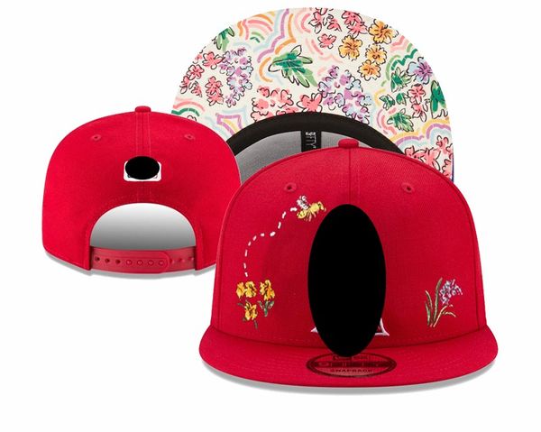 Tela ricamata LOS ANGELS ''ANGELS OF Anaheim''berretto da baseball donna uomo designer'' cappello cupola regolabile fodera in cotone primavera estate all'aperto