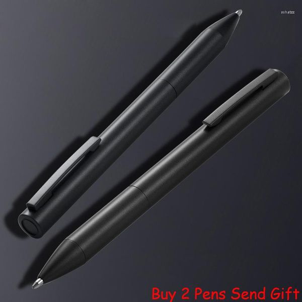 Продажа Full Metal Brand Ballpoint Pen Шорт -размер бизнес -мужчины Спись с надписью.