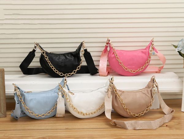 23SS OVER THE MOON Chain Bag Handtasche PREFALL22 MATCH Loop Bag Half Moon Shoulderbag Umhängetaschen Monogramme Service Stickerei M59823 M59799 M59825 M59915 M59959