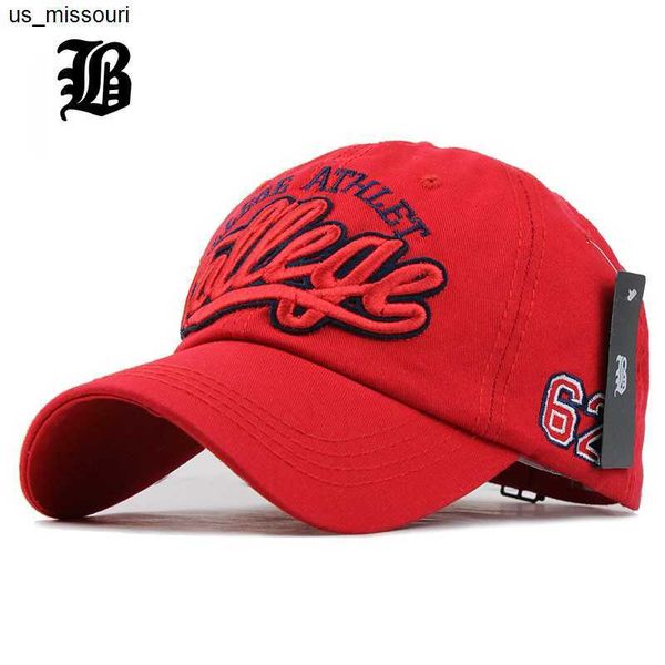 Gorras de béisbol Gorra de béisbol Bordado de algodón Casual Equipado Papá sombreros para hombres gorra casquette Moda gorra Venta al por mayor J230520