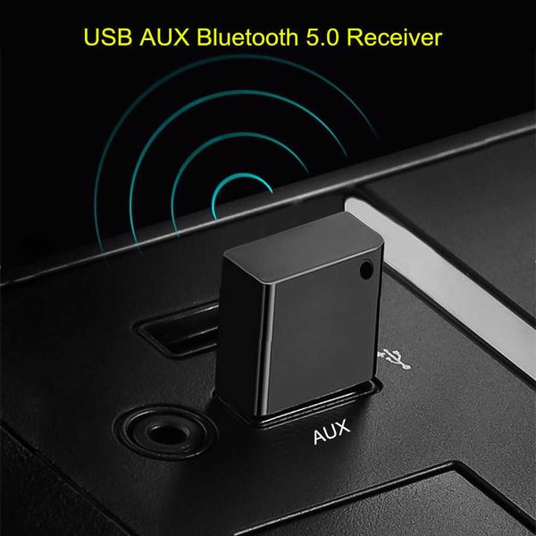 Автомобильный аудио мини беспроводной USB-приемник Bluetooth 5,0 для автомобильного радио, сабвуфер, усилитель, мультимедийный Mp3-плеер, Bluetooth-адаптер