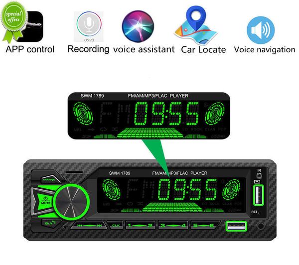 New Car 3.5 '' Wide Screen Radio Lettori musicali stereo MP3 Kit Bluetooth Trasmettitori FM Ingresso AUX Porta ISO 12 PIN con localizzatore auto