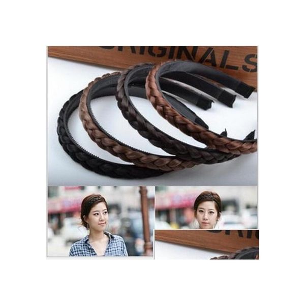 Haarspangen Ts0343 Südkorea importiert Schmuck Perücke Twist Braid Gürtel Zahn Hoop Kopf Schnalle Drop Lieferung Produkte Pflege Styling Dhf0W