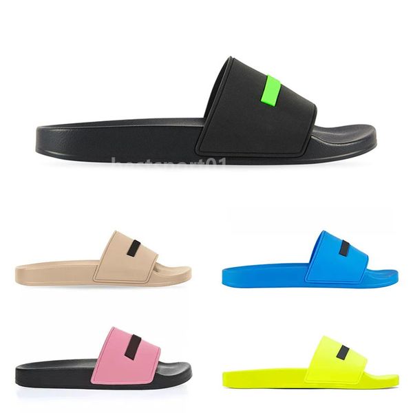 2023 piscina de moda slipper deslizadores deslizantes paris slides sandálias bb slippers para homens mulheres designer quente unissex praia chinelos tamanhos 35-44 b1