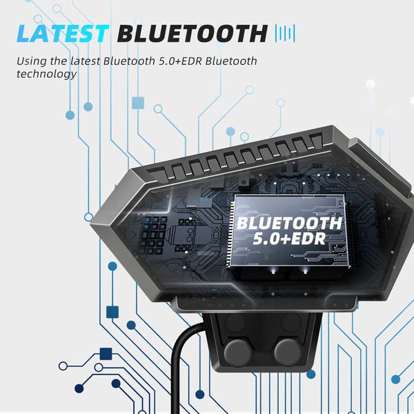 Auto Auto Bt12 Motorrad Helm Headset Drahtlose Bluetooth Freisprecheinrichtung Stereo Wasserdicht Musik Player Lautsprecher für Moto Kopfhörer