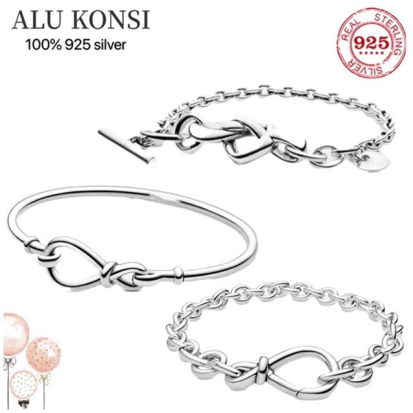 Vendita calda del braccialetto fit braccialetto originale pan per le donne reale 100% argento sterling 925 catena del serpente braccialetto charms gioielli fai da te di alta qualità