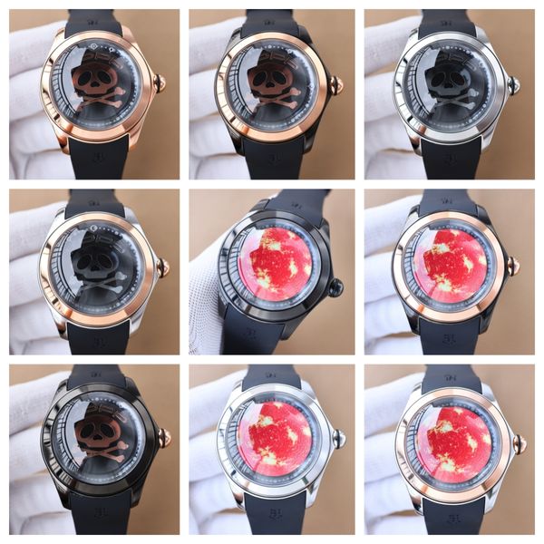 47mm Bubble Luxury Classic Watch for Men Designer Relógios Mens relógios