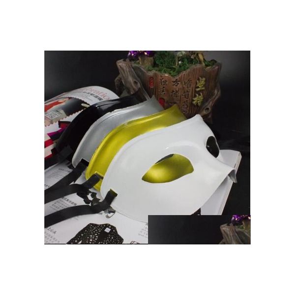 Maschere per feste Maschere per travestimento da uomo Maschera veneziana in plastica Mezza faccia Opzionale Mticolor 1000 pezzi Drop Delivery Home Garden Festive S Dhdme