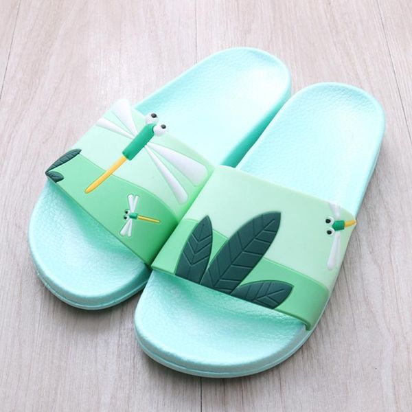 Pantofole Donna Summer Cartoon Fruit Indoor Bathing Anime Jelly Color Beach Slides Scarpe da donna casual unisex