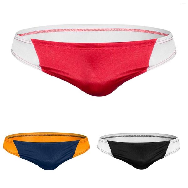 Mutande Slip doppi da uomo Mesh Glutei Sollevamento perizoma Traspirante Costume da bagno con lacci sopra il ginocchio