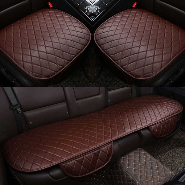 Almofadas Pu Couro Universal Cushion Seat Cover Para Mercedes Mlclass Glclass V G Classe Viano Cars Acessórios Interior Detalhes AA230520