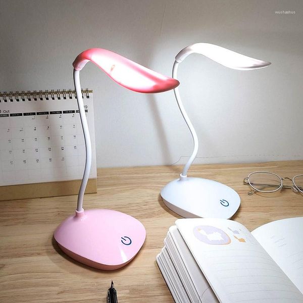 Tischlampen Touch Dimmen Lampe Schlafzimmer Nachttisch Led Schreibtisch USB Lade Buch Lesen Nachtlicht Tragbar Für Studie Büroarbeit