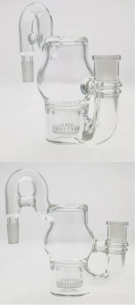 Vintage Premium Ash Catcher Bong Bong Water Hookah Pipes Original Glass Factory pode colocar o logotipo do cliente da DHL UPS CNE