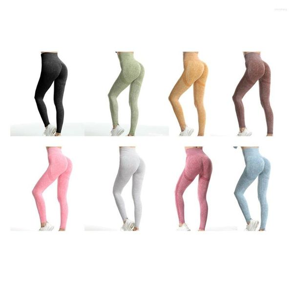 Aktive Hosen Laufen Joggen Frauen Hohe Taille Hosen Sommer Mädchen Gym Knöchel Länge Sport Leggings Hosen Kleidung