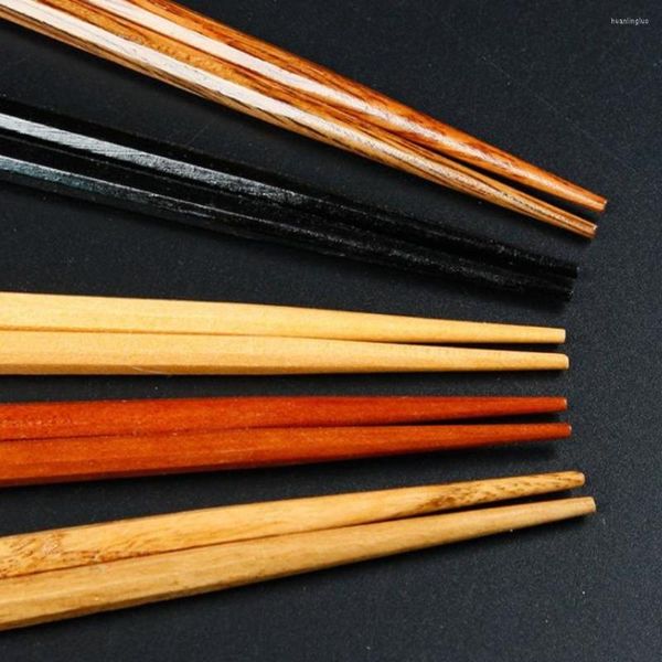 Bacchette 200 set moda stoviglie in legno cinese antiscivolo set per uso domestico posate confezione regalo