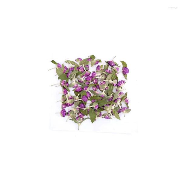 Fiori decorativi Fiori secchi conservati Viola Gomphrena Globosa per stampi in resina epossidica fai-da-te Gioielli fatti a mano Accessori per la produzione di sapone